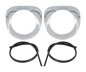 Preview: Headlight Bezels for 1955-57 Chevrolet/GMC Pickup - Pair