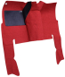 Preview: Carpet for 1955-57 Ford Thunderbird with Column Shift