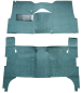 Preview: Carpet for 1957 Chevrolet Bel Air 4 Door Sedan with Bench Seat