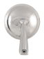 Preview: Outer Rear View Mirror for 1960-66 Ford Galaxie - Round Head