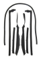 Preview: Convertible Top Weatherstrip Kit for 1962-64 Pontiac Bonneville Convertible - 7-piece