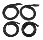 Preview: Roof Rail Weatherstrips for 1965-66 Oldsmobile 98 4 Door Sedan Pillared Hardtop - Set