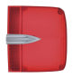 Preview: Inner Tail Lamp Lenses for 1965 Dodge Polara 500 - Pair