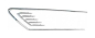Preview: Fender Ornaments Set for 1965 Ford Thunderbird - Left Side