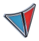 Preview: Grill-Emblem für 1965 Plymouth Valiant