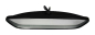 Preview: Inside Rear View Mirror for 1966-67 Chevrolet Chevy ll / Nova - Day/Night 8" Black