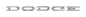 Preview: Trunk Letter Set for 1966 Dodge Coronet - DODGE