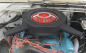 Preview: Luftfilter-Blende für 1967-68 Mopar 383 Four Barrel - rot