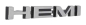Preview: Hood Emblems for 1969-70 Plymouth Road Runner - HEMI / Pair