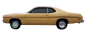 Preview: Streifen-Set für 1970-75 Plymouth Gold Duster