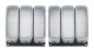 Preview: Park/Turn Light Lenses -Clear- for 1971-72 Plymouth Duster 340 and Twister 340 - Pair