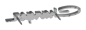 Preview: Fender Emblems for 1971 Dodge Charger - Charger Script / Pair