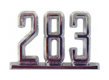 Fender Emblems for 1965-66 Chevrolet Impala with 283 Engine - Pair