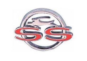 Seitenteil-Embleme für 1962 Chevrolet Impala SS - Circled Impala SS