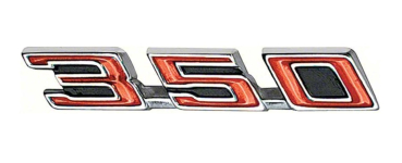 Hauben-Embleme für 1968-69 Pontiac Firebird 350 - Paar