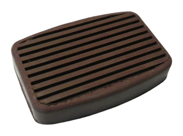Brake and Clutch Pedal Pad for 1934-55 Buick - Pair/Brown