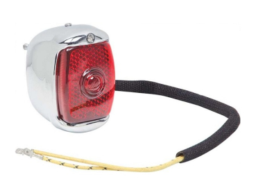 Tail Lamp Set for 1940-53 Chevrolet/GMC Stepside Pickup -Chrome/Chrome