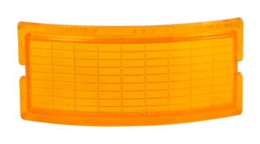 Park/Turn Light Lenses -Amber- for 1948-50 Ford F-Series Pickup - Pair