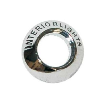 INTERIOR LIGHTS Switch Bezel for 1950 Ford Cars - Chrome