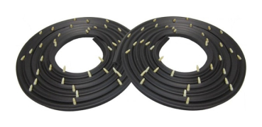 Front Door Weatherstrip for 1954-56 Oldsmobile 88, Super 88 and 98 4-Door Sedan - Pair