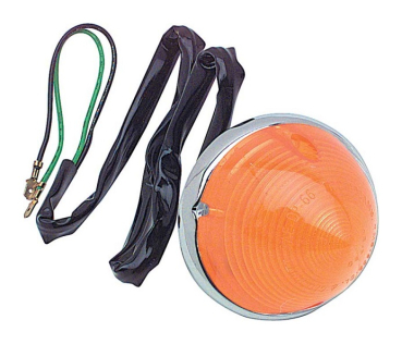 Park/Turn Lamp Set -Amber Lenses- for 1955-57 Chevrolet Pickup - 12 Volt