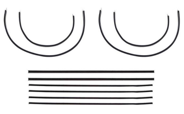 Windowfelt Weatherstrip Set for 1955-57 Chevrolet Nomad