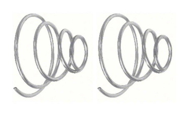Window Crank Handle Springs for 1955-57 Chevrolet Bel Air - Pair