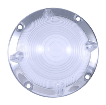 Park/Turn Light Lenses -Clear- for 1955 Ford - Pair