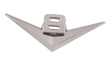 Grill-Emblem für 1955 Ford F-Serie - V8