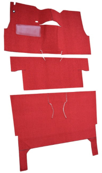 Carpet for 1956 Chevrolet Two-Ten 2 Door Station Wagon with Bucket Seat - without Cargo Area Carpet