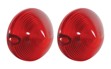 Tail Lamp Lenses for 1957 Cadillac - Pair/with "GUIDE" Markings