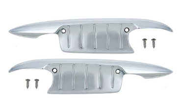 Outer Door Handle Shields for 1957 Pontiac Full-Size Models