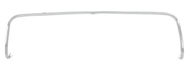 Instrument Cluster Upper Molding for 1957 Chevrolet 150/210/Bel Air - Chrome