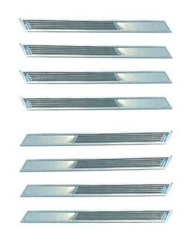 Fender Ornament Set for 1958 Pontiac - Louver
