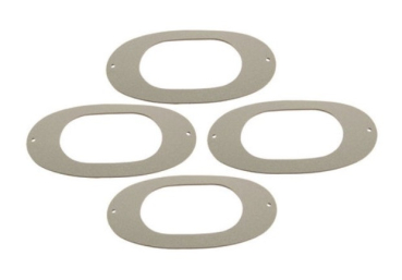 Tail Lamp Lens Gasket Set for 1958 Ford Cars - 4-Piece
