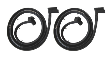 Rear Door Weatherstrip for 1959-60 Oldsmobile Dynamic 88, Super 88 and 98 4-Door Hardtop - Pair