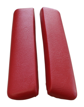 Vordere Armlehnen-Polster für 1960-62 Pontiac Catalina - Bright Red S63 / Paar