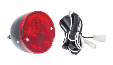Tail Lamp Set for 1960-66 Chevrolet/GMC Stepside Pickup - Black