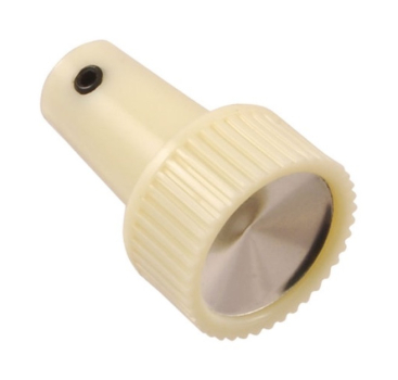Windshield Wiper Switch Knob for 1960 Ford Thunderbird - white/silver