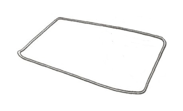 Frontscheiben-Dichtung für 1961-63 Ford Thunderbird Hardtop