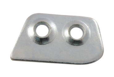 Door Latch Striker Aux Plate for 1961-63 Ford Thunderbird - left hand side
