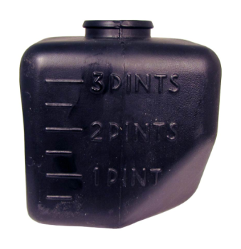 Windshield Washer Fluid Jar for 1962-66 Pontiac Catalina - Black / 2nd Design
