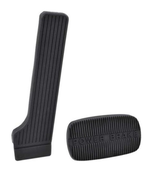 Pedal Pad Kit for 1962-67 Chevrolet Chevy ll and Nova with Power Brakes with Automatic Transmission