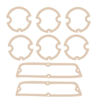 Tail Lamp Lens Gasket Set for 1962 Chevrolet Impala - 8-Piece