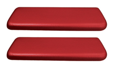 Hintere Armlehnen-Polster für 1963-64 Pontiac Catalina - Red / Paar