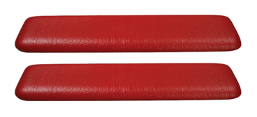Vordere Armlehnen-Polster für 1963-64 Pontiac Grand Prix - Red / Paar