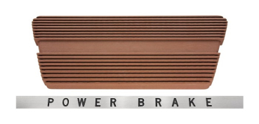 Brake Pedal Pad for 1963-64 Buick Riviera with Automatic Transmission - Brown