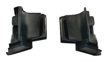 Lower Quarter Window Pad for 1963-65 Ford Fairlane 2 Door Hardtop - Pair