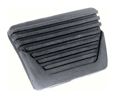 Brems-/Kupplungspedal-Gummi für 1963-67 Chevrolet Corvette mit Schalt-Getriebe