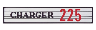 Air Cleaner Decal for 1963-69 Dodge Charger 225